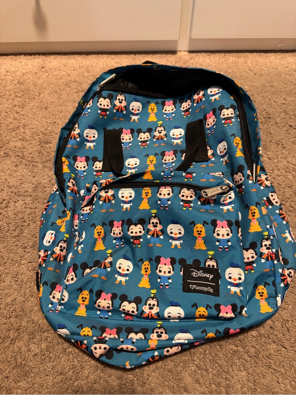 Disney Blue Tsum Tsum Character Backpack